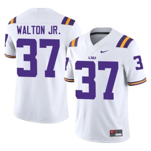 White College Football LSU Mens Craig Walton Jr. Player #37 Jerseys 913353-168