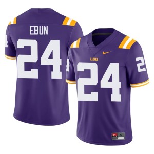 Purple Joseph Ebun College Football Limited #24 Louisiana State University Tigers Men's Jersey 289047-748