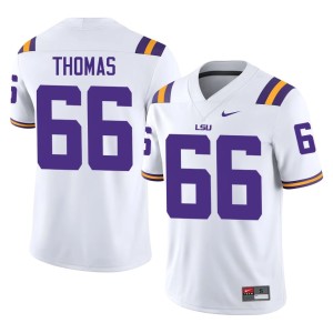 White Solomon Thomas Tiger Nation College Football #66 Men's Limited Jersey 811212-964