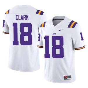 White Tiger Nation College Football University Men Damone Clark #18 Jersey 100200-209