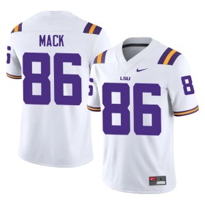 White College Football #86 Men's Tigers Player Jabari Mack Jersey 529856-311
