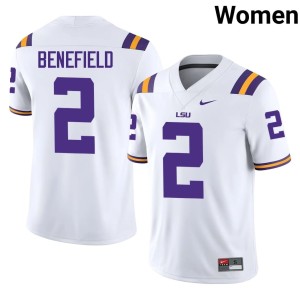 White College Football Women Alumni Ty Benefield Fighting Tigers #2 Jersey 683850-816